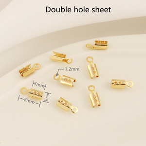 Đầu Nối KẹP UốN Cho Đầu Nối Vòng Cổ Vòng Kẹp Tôm Hùm Xoay Kim Loại Vòng Chữ D Mạ Vàng 18K Đồng Thau Để Làm Trang Sức - Product Image 3