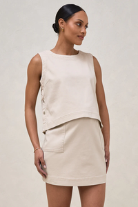 Débardeur long de maternité et d'allaitement pour femmes enceintes, avec bretelles, style camisole ou crop top - Product Image 5