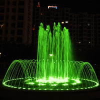 Fabricant d'équipements de fontaines à eau dansantes musicales, fontaines sur mesure pour jardins extérieurs, hôtels, aménagements paysagers