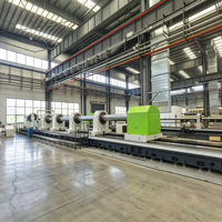 Machine de perçage et d'alésage automatique CNC à trous profonds TK2150*6m, robuste, avec roulement et pompe