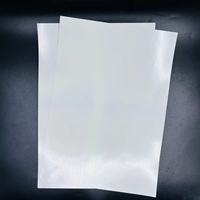 Feuilles A4 ultra détruites Étiqueteuse personnalisée spéciale arc-en-ciel brillante Papier anti-contrefaçon fragile avec adhésif à base d'eau