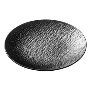 Xiangyuan <b>Melamine</b> Steak <b>Plate</b> Round Stone Patterned Shallow Relief For Restaurant Use - Product Image 5