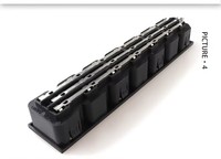 Prise industrielle universelle IEC60320 C13 Snap-in pour UPS PDU 250V 15A connecteur de prise de courant alternatif à 7 voies