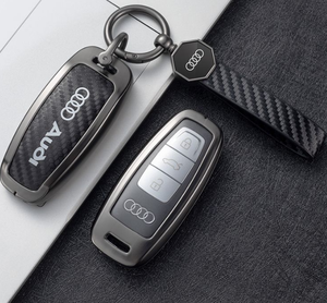 <span class=keywords><strong>2025</strong></span> thiết kế mới cho <span class=keywords><strong>Audi</strong></span> <span class=keywords><strong>A6</strong></span> A6L A7 xe từ xa <span class=keywords><strong>Key</strong></span> Fob trường hợp protetor sợi carbon Kẽm hợp kim kim loại - Product Image 6