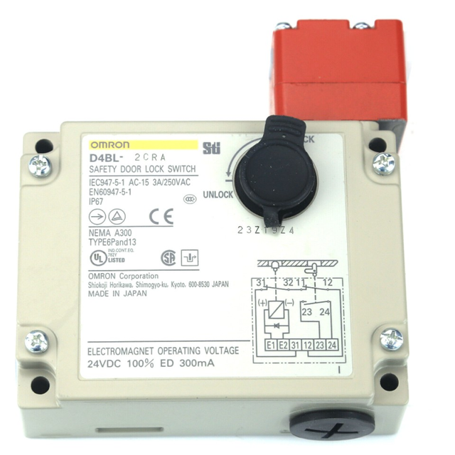 D4BL-2CRA Guard Lock Safety-door Switch D4BL2CRA