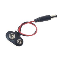 90 DC 9V Batteria pulsante spina di alimentazione Mega 2560 1280 R3 132 9V fibbia della batteria