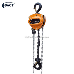 Baot CE giấy chứng nhận công nghiệp Nâng Công cụ 1000kg 2000kg <span class=keywords><strong>3000kg</strong></span> 5000kg tay hoạt động VD loại hướng dẫn sử dụng chuỗi ròng rọc khối - Product Image 1