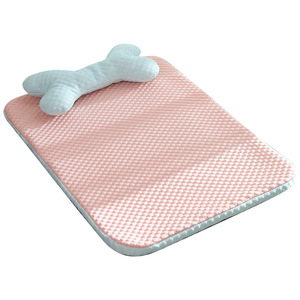 Tapis rafraîchissant pour chien pour l'été, tapis de couchage pour chat et chien, tapis de sol pour animaux de compagnie, lit pour chien amovible et lavable pour petits et moyens chiens - Product Image 2