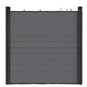 <strong>Fence</strong> for Home Gardens Oem Wall <strong>Ideas</strong> Wpc-<strong>fence</strong> Anthracite Spacers Garden Plastic Wpc Composite <strong>Fence</strong> - Product Image 2