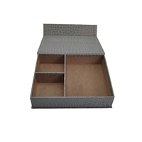 Boîte d'emballage pliable en carton rigide de luxe de 2 mm, fermeture magnétique élégante, doublure en velours, matériaux recyclés