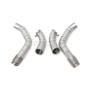 Tuyau d'échappement Performance Downpipe pour BMW M5 F90 4.4T S63 2017-2023, système d'échappement bi-turbo, tuyau de mise à niveau - Product Image 1