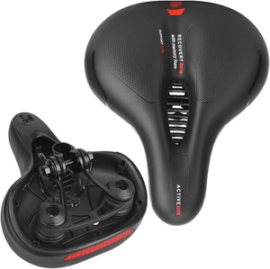 <span class=keywords><strong>Selle</strong></span> de vélo confortable en éponge, antichoc, réfléchissante <span class=keywords><strong>pour</strong></span> siège de vélo - Product Image 2