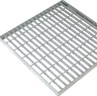 Grille en acier métallique dentelée - Canal de drainage, couvercle de canal d'égout et grille de fossé, matériau de construction