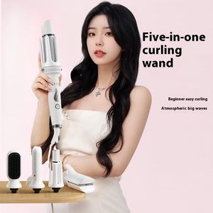 Rizador de Pelo Multifuncional Cinco en Uno con Cerámica de Turmalina para Uso Doméstico y Hotelero - Product Image 5