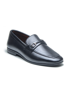 Zapatos de vestir formales de oficina para hombre, de cuero genuino, sin cordones, cómodos, de lujo, para boda, calzado de cuero al por mayor - Product Image 2