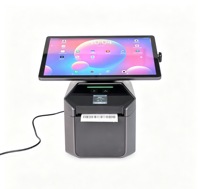 Penyangga Tablet POS dengan Printer Terintegrasi, Model Penjualan Pabrik Basis Android POS