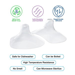 2023 nouvelle boîte de rangement écologique bébé de qualité alimentaire sans Bpa Pop protecteur de mamelon <span class=keywords><strong>lait</strong></span> <span class=keywords><strong>maternel</strong></span> sucette pour bébé - Product Image 3
