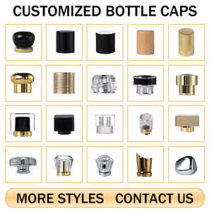 Mükemmel toptan cam parfüm şişesi Modern yuvarlak buzlu parfüm kalın alt şeffaf tasarım 30ml 50ml özel - Product Image 3