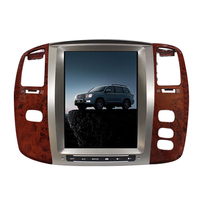 Lecteur DVD de voiture 12.1 pouces 4 + 64G pour TOYOTA LAND CRUISER 100 2002-2007 /LEXUS LX470 2003-2007 RHD 1280x720 Résolution 2.5D Écran