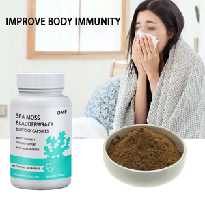 Suplemento Herbal de Marca Privada OEM ODM, Suministro a Granel, Fórmula Natural, 500mg, 60 Cápsulas, Cápsulas de Raíz de Bardana y Musgo Marino - Product Image 2