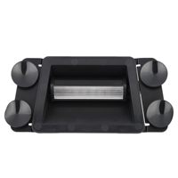 Luz Estroboscópica LED SAE R65 12V 24V para Tablero, Luz de Advertencia Intermitente de Emergencia para Parabrisas con Ventosas para Camión y Grúa