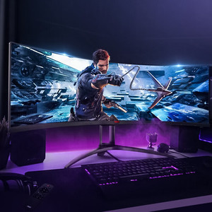 Moniteur <span class=keywords><strong>Aoc</strong></span> Ag493qcx 49 pouces Dfhd 144hz 1ms Hdr400 Haut-parleurs intégrés Écran ultra-large - Product Image 3