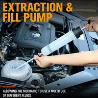 Pompe d'extraction d'huile de voiture 500ML, seringue de transfert de liquide, pompe manuelle pour outils automobiles