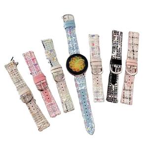 Nouveau bracelet de montre pour Huawei Watch, bracelet de remplacement pour <span class=keywords><strong>Samsung</strong></span> Watch, bracelet de remplacement 18mm 20mm 22mm - Product Image 1