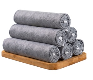 Tapis pour chiot en fibre de charbon de bambou à séchage rapide, inodore, super absorbant, anti-fuite, tapis pour chien en charbon de bambou durable - Product Image 5