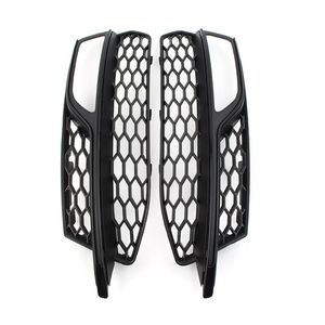 Biseles de luces antiniebla del parachoques delantero para Audi A3, rejilla inferior de malla, 2013-2016, cubierta de plástico ABS con clip - Product Image 1