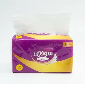 Le pliage de papier de soie facial produit du papier de soie doux à 4 plis idéal pour un usage domestique