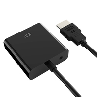 Adaptateur convertisseur de câble vidéo audio vers sortie VGA 1080P HD pour ordinateur portable/de bureau vers TV/projecteur/moniteur, état neuf