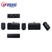Banque d'alimentation portable mini avec écran numérique 22,5 W, logo personnalisé, 5000 mAh avec support métallique, charge rapide pour téléphone