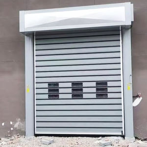 Porte industrielle à <span class=keywords><strong>action</strong></span> rapide, à spirale rigide, en alliage d'aluminium isolé, à grande vitesse, avec moteur servo, pour entrepôts frigorifiques et supermarchés - Product Image 6