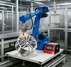 Bras robotisé 6 axes entièrement automatique, haute vitesse, haute précision, solution de meulage automatisée à commande de force, usine tout-en-un - Product Image 1