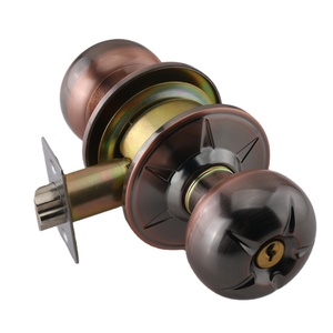 Serrure cylindrique pour porte, en acier inoxydable, 587 ET/BK SS/<span class=keywords><strong>AB</strong></span>/AC/SA/CA, bouton de porte - Product Image 5