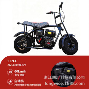 Mini moto tout-terrain Longwise 212Cc, pneus de 8 pouces, transmission automatique, utilisation tout-terrain - Product Image 5