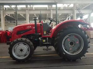 Лучшая цена 70HP 4WD колесо китайская ферма сельскохозяйственный трактор LTB704 с запасными частями для продажи - Product Image 4