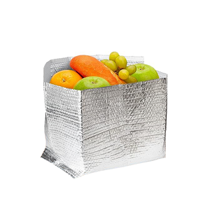 Thick Insulation EPE Foam Bag Cooler Food thermal Foil Lined Insulated Foam Box Liners
