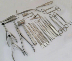 Juego de Instrumentos para Rinoplastia, 25 Piezas, Instrumentos Quirúrgicos para Cirugía Nasal, Acero Inoxidable Alemán, Reutilizables, CE ISO CE - Product Image 2