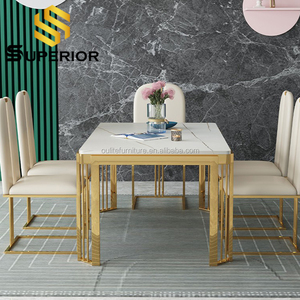 Americano 7ft <span class=keywords><strong>pizarra</strong></span> comedor Mesa de <span class=keywords><strong>la</strong></span> sala de <span class=keywords><strong>restaurante</strong></span> sinterizado Mesa de Piedra - Product Image 4