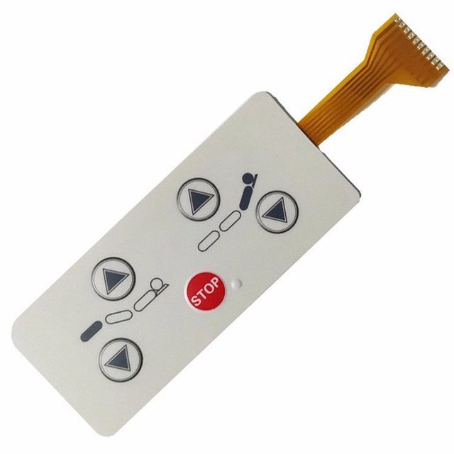 Customizable Factory FPC Circuit Capacitive Touch Button Membrane Switch Panel Graphic Overlay Poly Dome Keypad