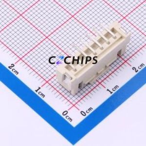 W254113K-7PW2431 Wire-to-Board Pin Header SMD,P=2.5mm Connector 1x7P 2.5mm Vertical Mount XHB - Product Image 2