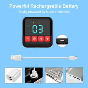 Mạnh mẽ không dây hàng chục vá với 3 mức độ sưởi ấm nhanh chóng sưởi ấm điều khiển từ xa cho kinh nguyệt Pain Relief - Product Image 5