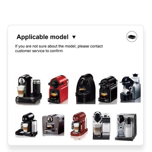 Thép không gỉ Crema <span class=keywords><strong>Espresso</strong></span> tái sử dụng viên nang cà phê vỏ cho bơm lại viên nang vỏ cho <span class=keywords><strong>Nespresso</strong></span> máy - Product Image 5