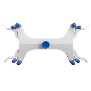 Soporte de bureta de plástico para <span class=keywords><strong>laboratorio</strong></span>, abrazadera de <span class=keywords><strong>mariposa</strong></span>, abrazadera de bureta bilateral de plástico - Product Image 1