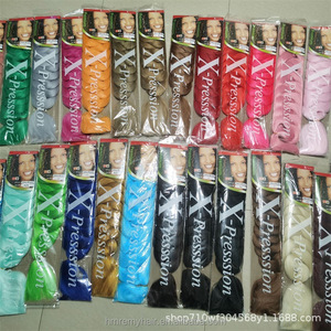 Vendedores de cabello trenzado al por mayor 41 pulgadas 165 g/paquete accesorios Jumbo <span class=keywords><strong>extensiones</strong></span> de cabello <span class=keywords><strong>trenzas</strong></span> para africano sintético de alta temperatura - Product Image 4