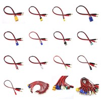 Câble de chargeur de batterie Li-ion OEM Amass, connecteur haute résistance en silicone, XT30 XT60 XT90, pour batterie LiPo RC, drone FPV