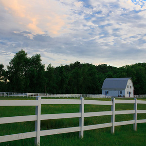 공장 경쟁력있는 가격 하이 퀄리티 울타리 농장 말 물 증거 PVC 목장 펜싱 - Product Image 4