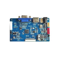 Carte de commande d'affichage YZY Industrial vers LVDS 40 broches, 7 pouces, bleue, compatible avec Raspberry Pi